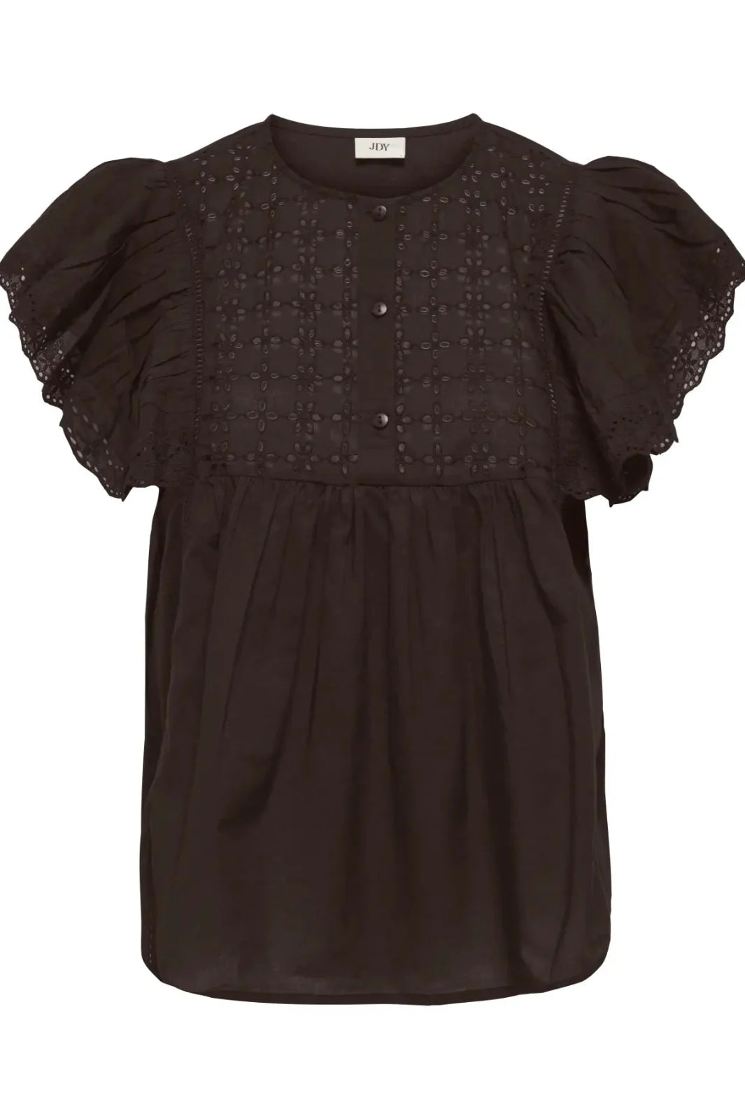 JDY - Jdysigga S/S Top - 5049072 Chocolate Torte