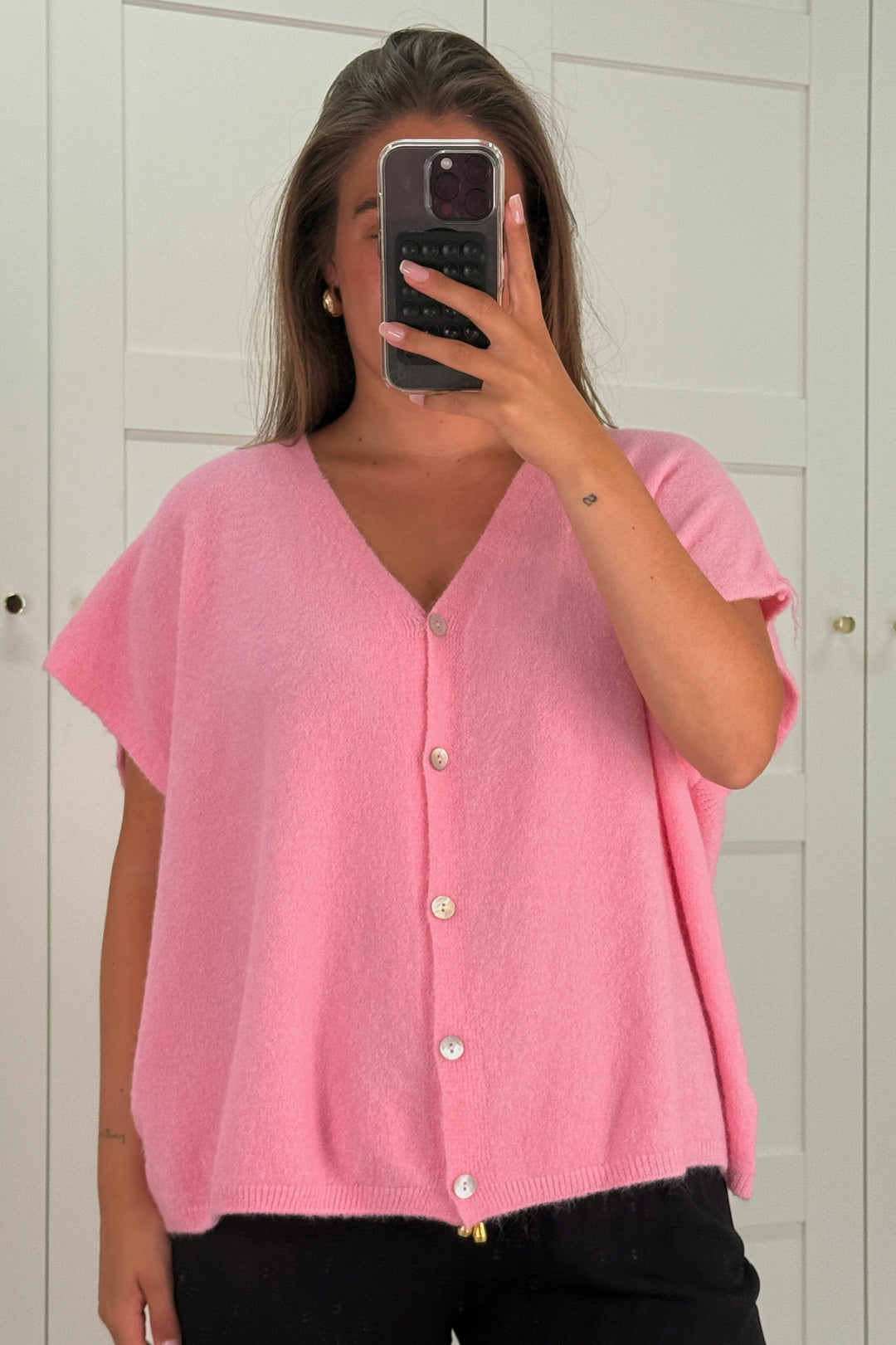 A-bee - Amanda Vest - Rose Shadow Veste 