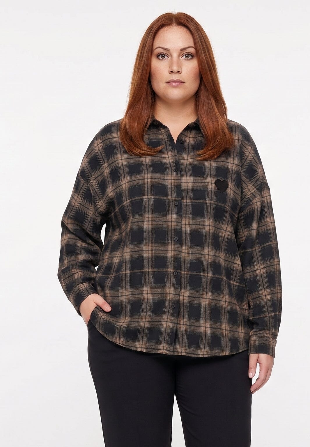 CE_IMG - A-Bee - Anara Skjorte - Brun - M/L