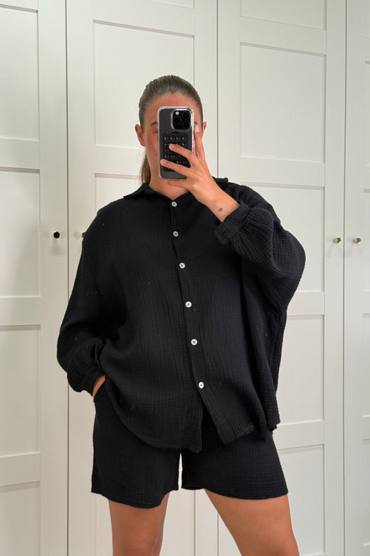 A-bee - Caterina - Black Skjorter 