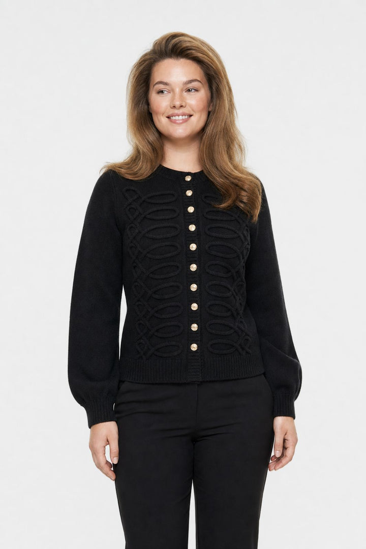 CE_IMG - A-Bee - Honora Cardigan - Black