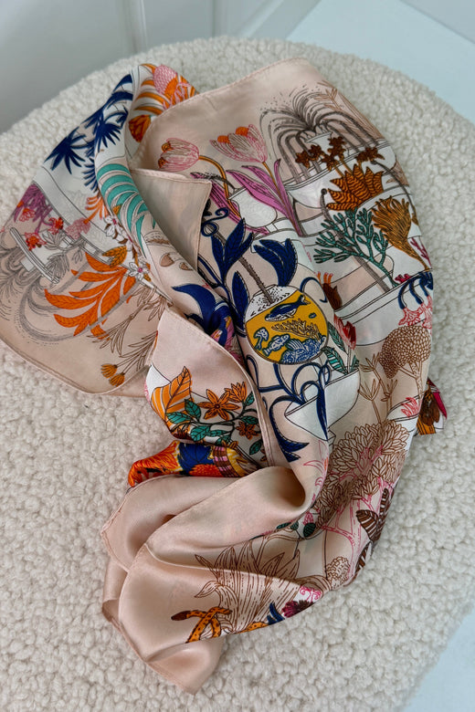 A-bee - Ilona Scarf - Orange Tørklæder 