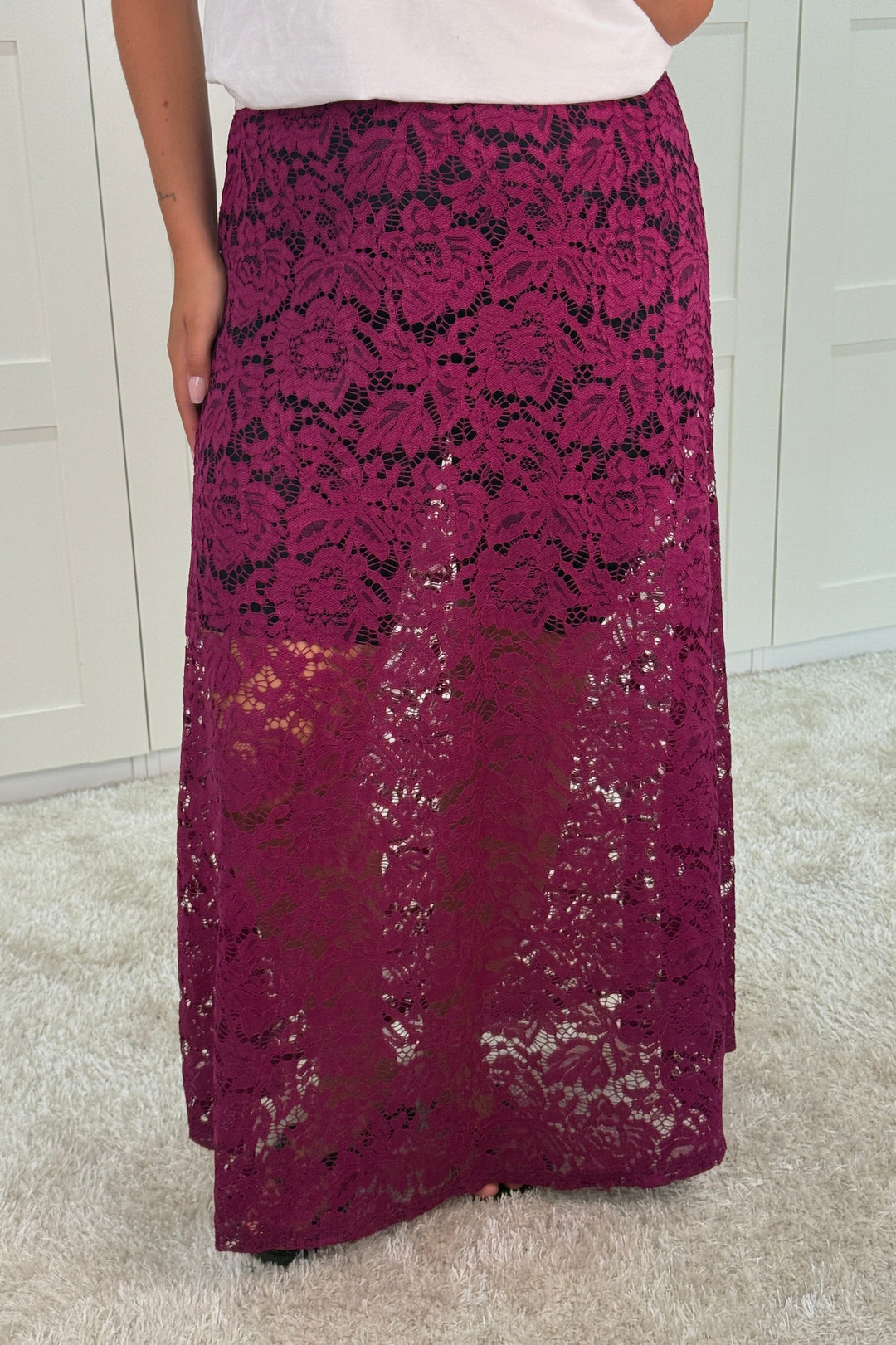 A-bee - Jasmin Skirt - Mauve Nederdele 