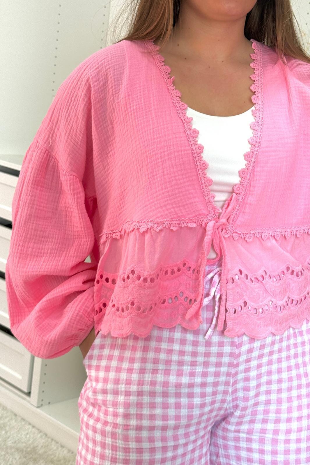 A-bee - Jenny Shirt - Pink Bluser 