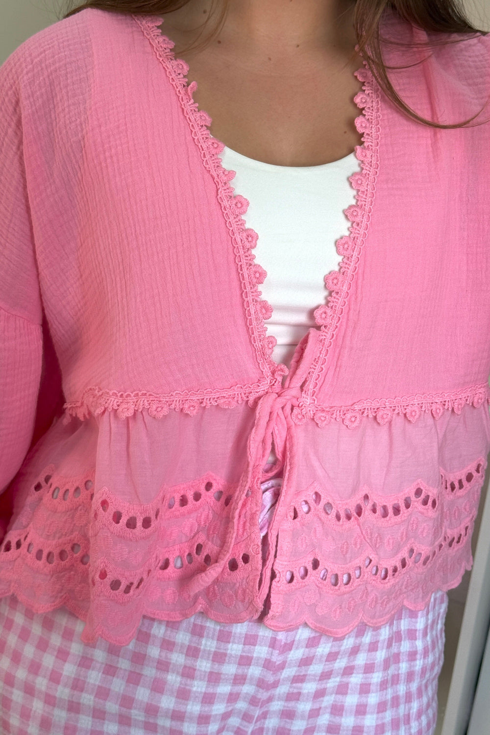 A-bee - Jenny Shirt - Pink Bluser 
