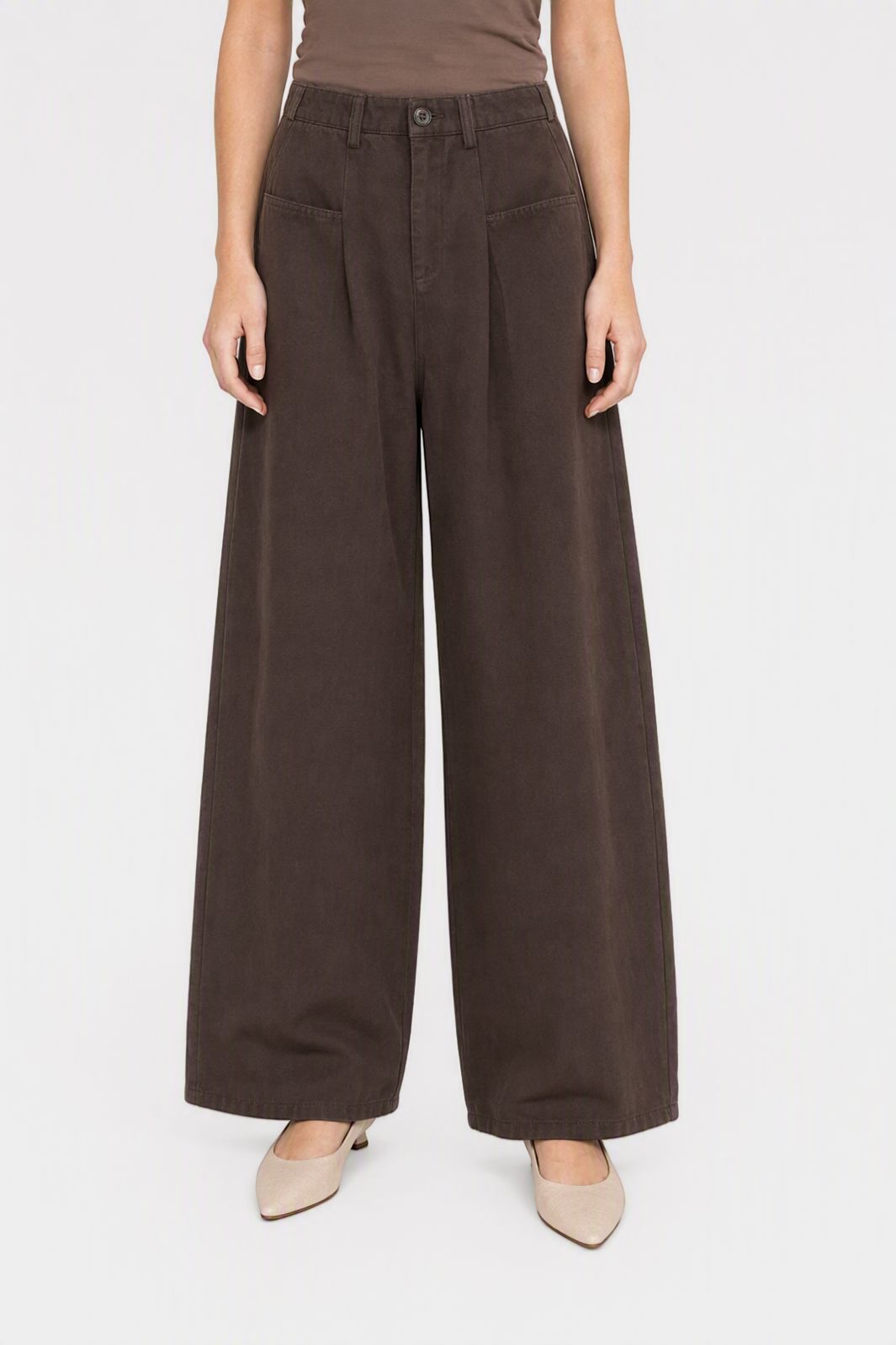 CE_IMG - A-Bee - Kalista Jeans - Brun - 34/XS