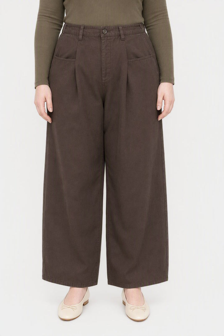 CE_IMG - A-Bee - Kalista Jeans - Brun - 42/XL