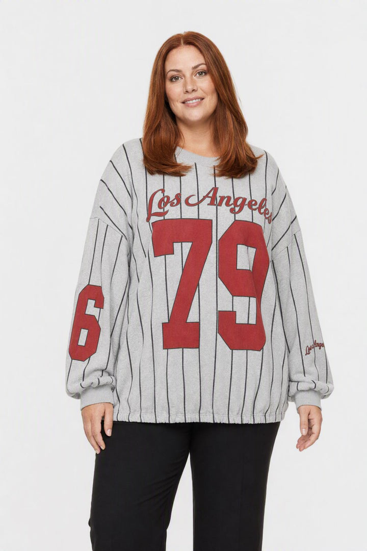 CE_IMG - A-Bee - Lisette Sweatshirt - Grå - M/L