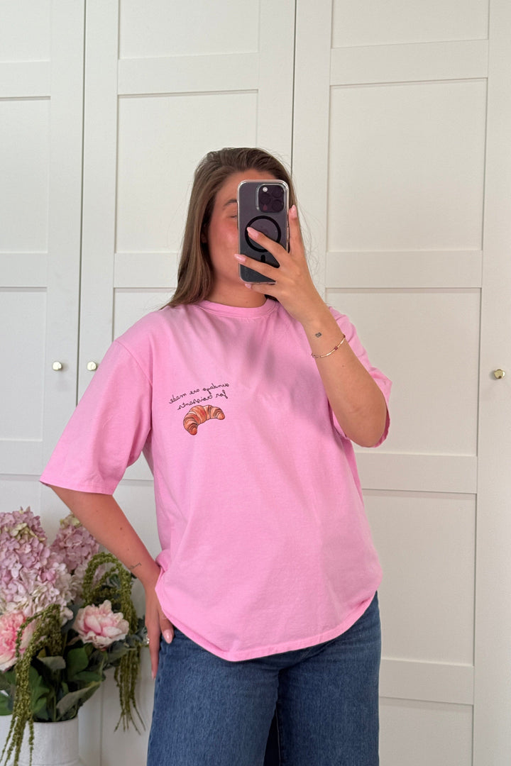 A-bee - Madison T-shirt T-shirt - Pink T-shirts 