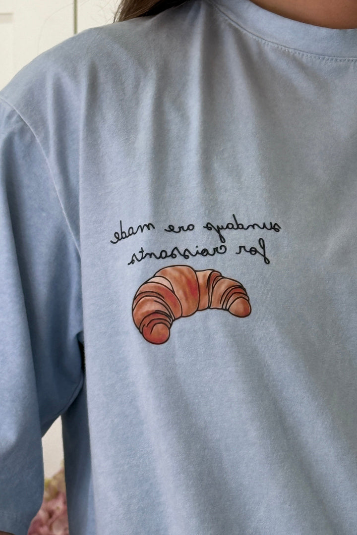 A-bee - Madison T-shirt T-shirt - Sky Blue T-shirts 