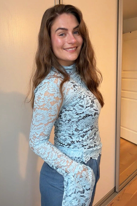 A-bee - Magalieblouse - Sky Blue Bluser 