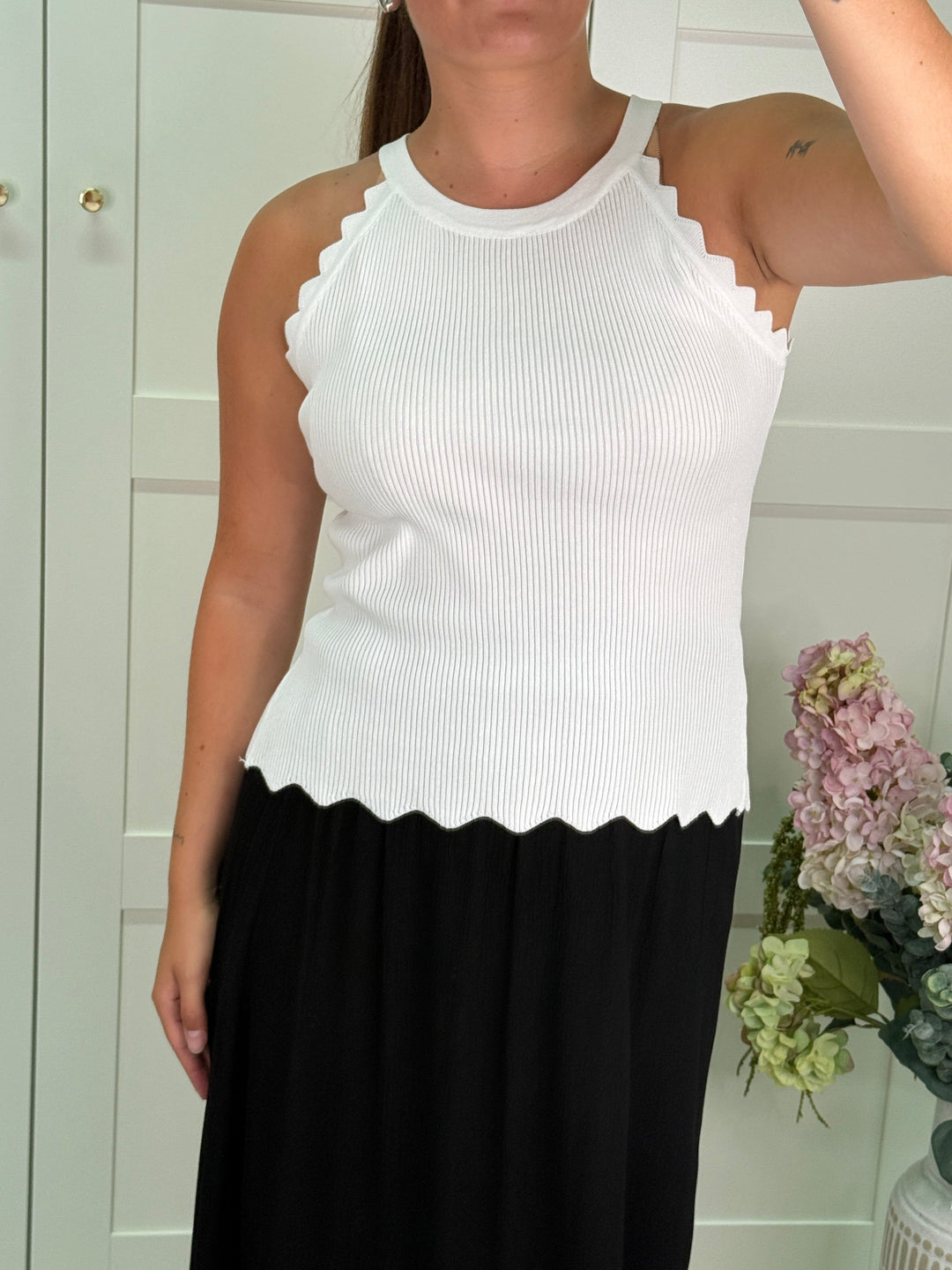 A-bee - Manon Top - White Toppe 