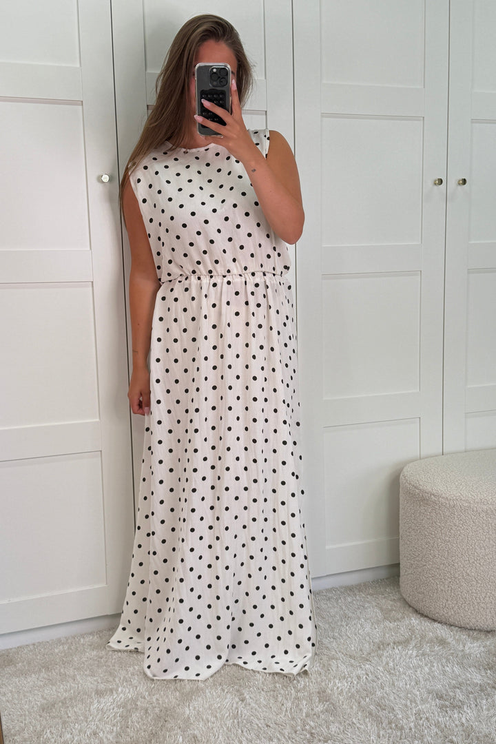 A-bee - Martina Skirt - Black Dot Nederdele 