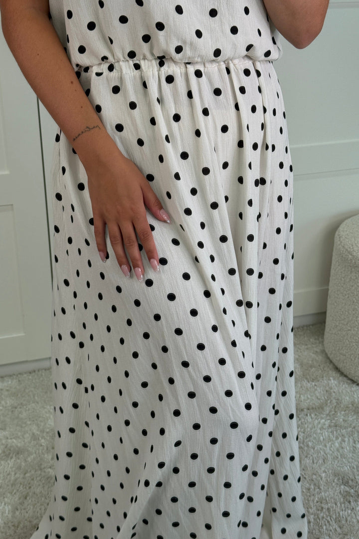 A-bee - Martina Skirt - Black Dot Nederdele 