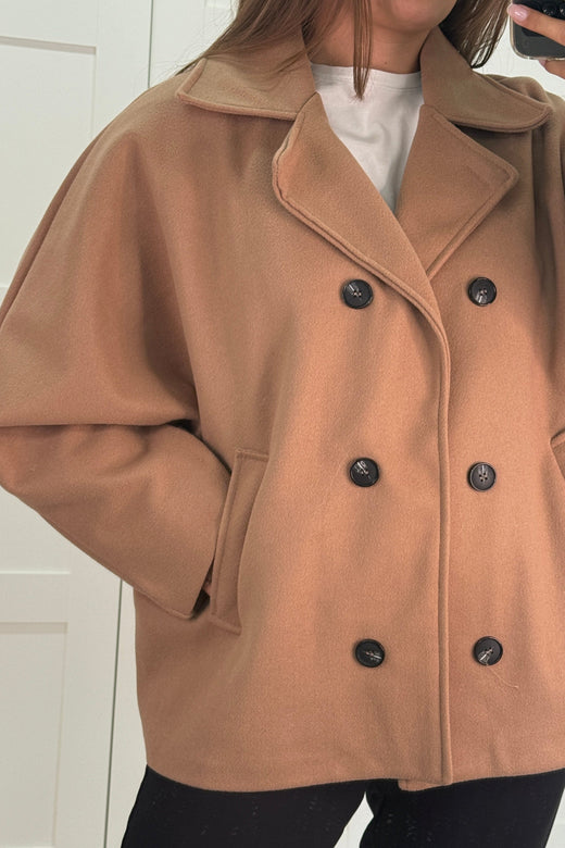 A-bee - Tahlia Jacket - Brown Jakker 