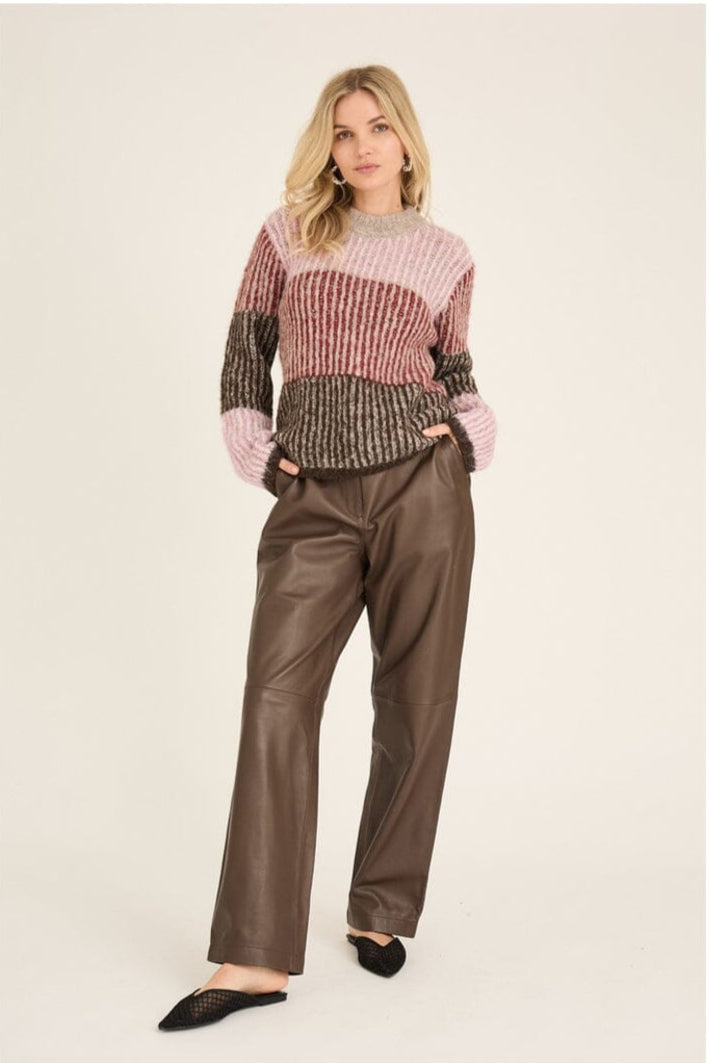 A-View - Aliana Knit Pullover AV6096 - 255 - Rose/Red