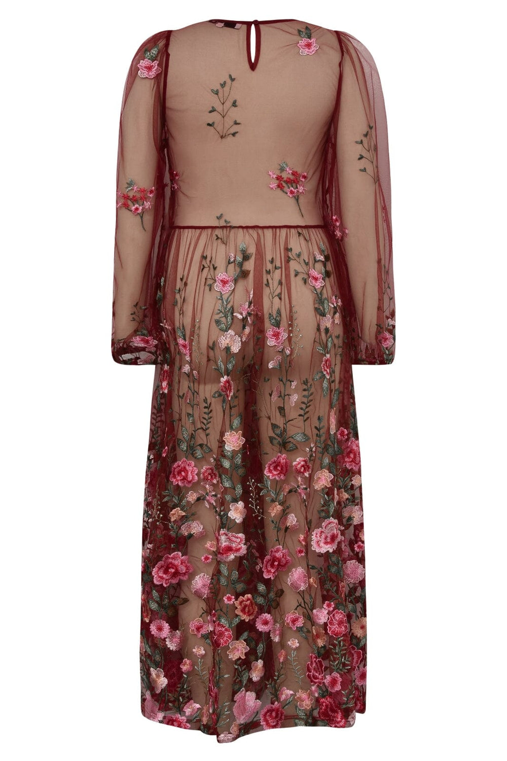 A-View - Fuschia Dress AV4614 - 373 - Bordeaux/Rose