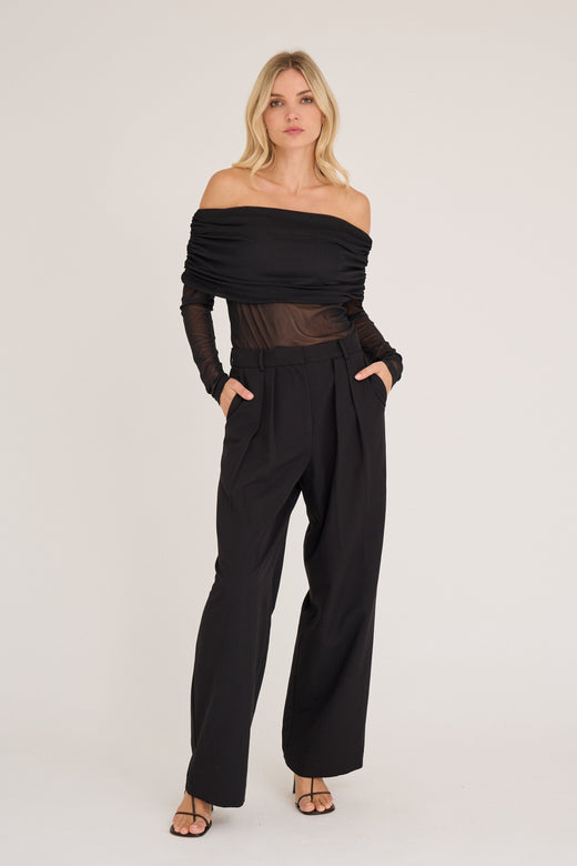 A-View - Kit Blouse AV8189 - 999 - Black Bluser 