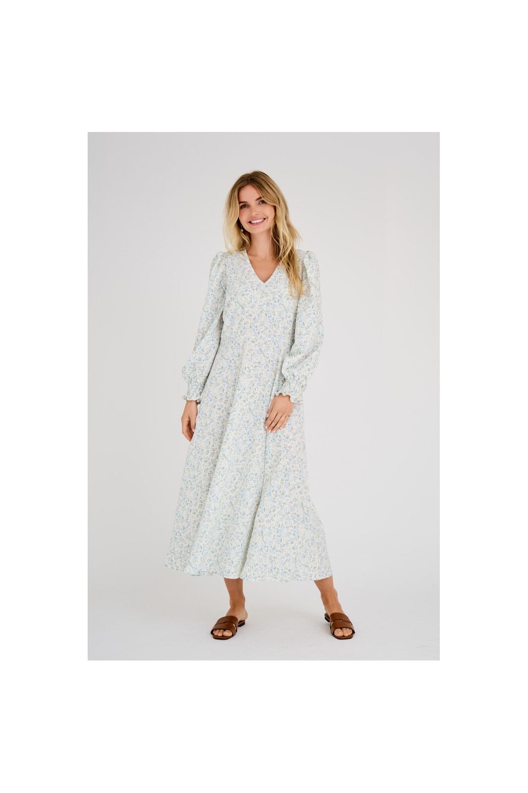 A-View - Leoni Dress AV4722 - 091 - Blue/White