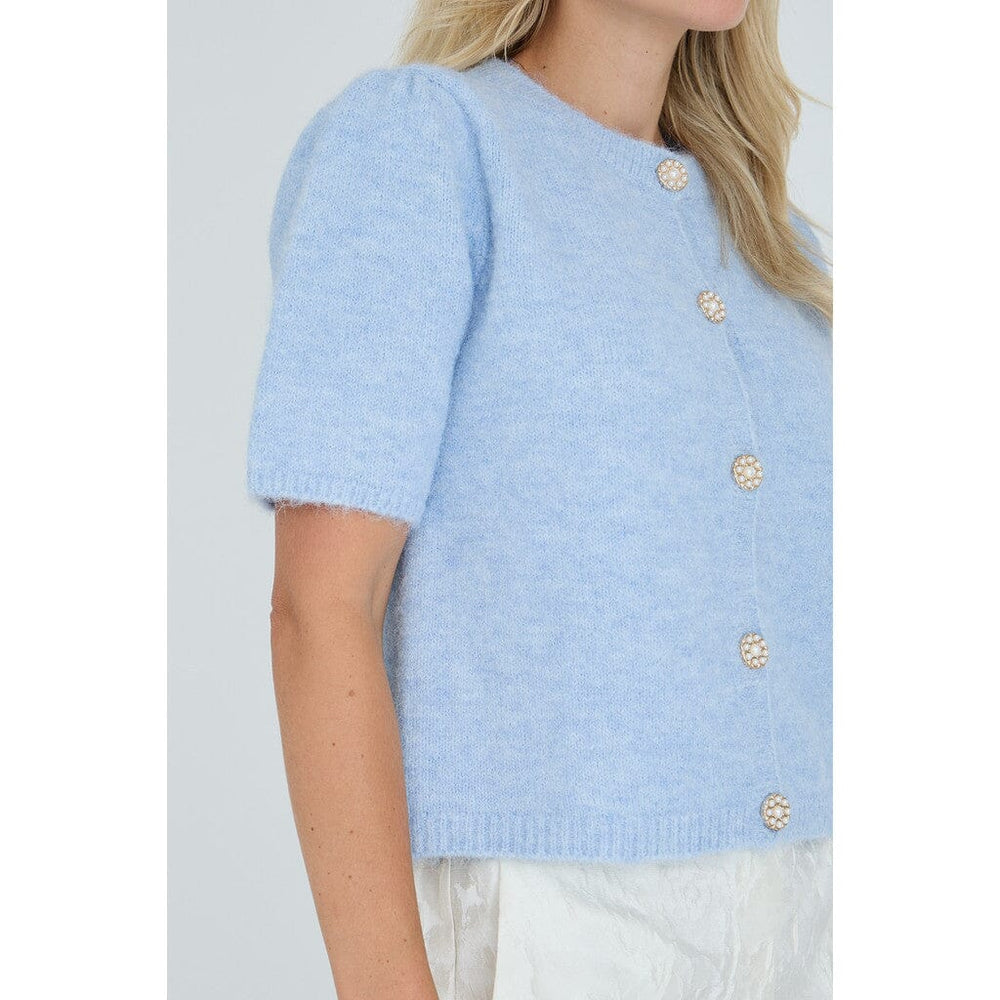 A-View - Lissi Knit Cardigan AV7073 - 282 - Light Blue Cardigans 