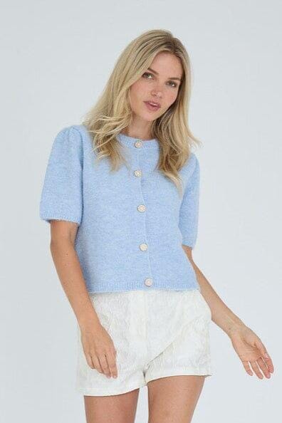 A-View - Lissi Knit Cardigan AV7073 - 282 - Light Blue Cardigans 
