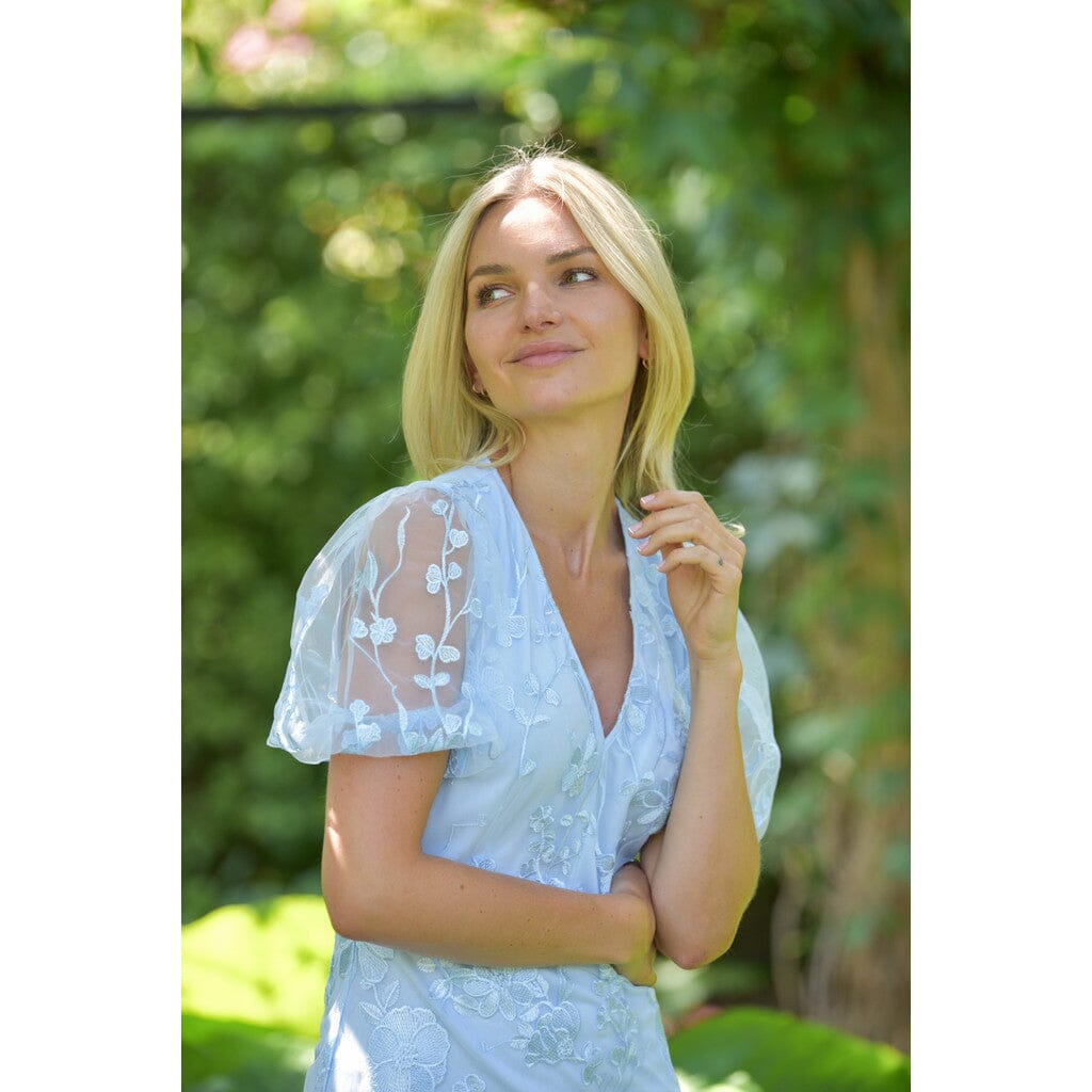 A-View - Luletta Dress AV7087 - 282 - Light Blue Kjoler 