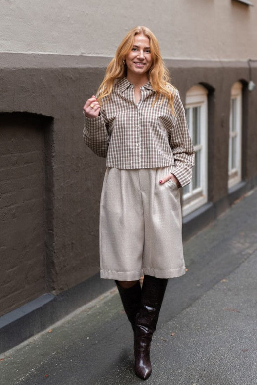 A-View - Sanni AV6682 - 117 - Brown Skjorter 