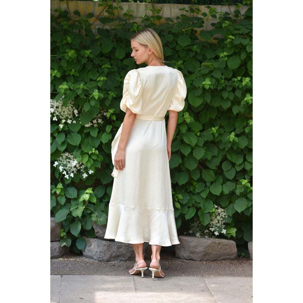 A-View - Sinda Dress AV4922 - 069 - Pale Yellow Kjoler 