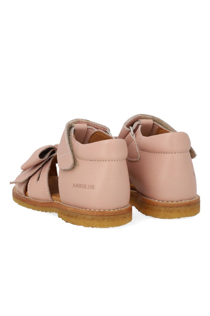 Angulus - Sandal Med Sløfje Og Lukket Tå 0686-101 - 3203 - Rosebud