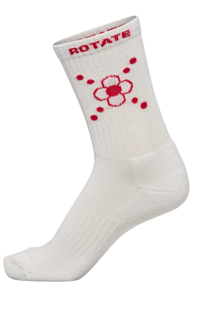 DBU x Rotate - 232041 1-pack Sock 70052 - 9041 Blanc De Blanc