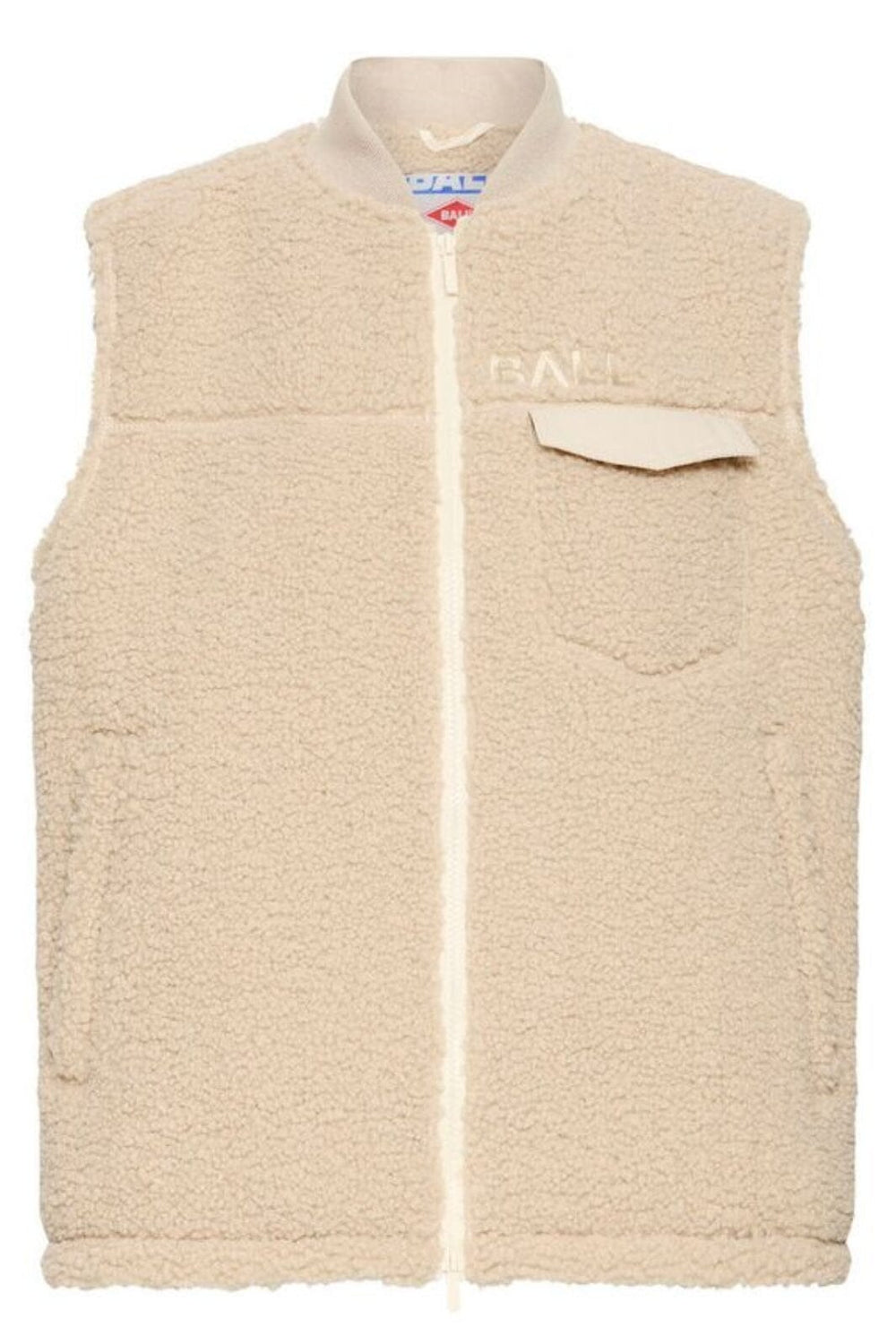 Ball - Babruno Pile Waistcoat 50405346 - 130905 - Birch