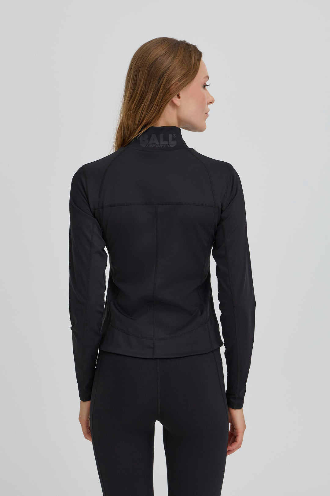 Ball - Baforma Ls Zipblouse 50405369 - 193911 - Black Bluser 
