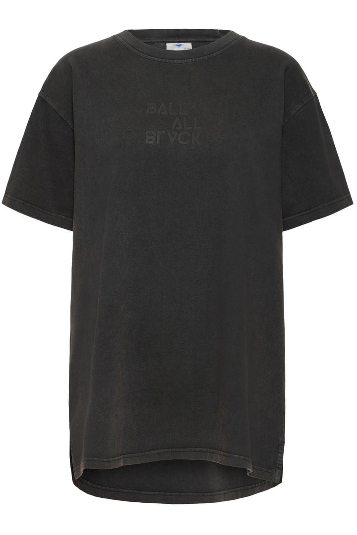 Ball - Basalvira Boxy Tee 50408152 - 193911 - Black T-shirts 