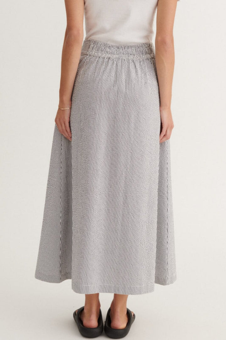 Basic Apparel - Asta Skirt BA570-04 - 690 - Bright White / Sky Captain