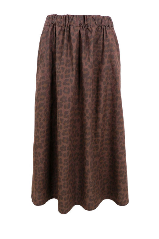 Black Colour - Bcabbie Skirt 40728 - Mocca Leo Nederdele 