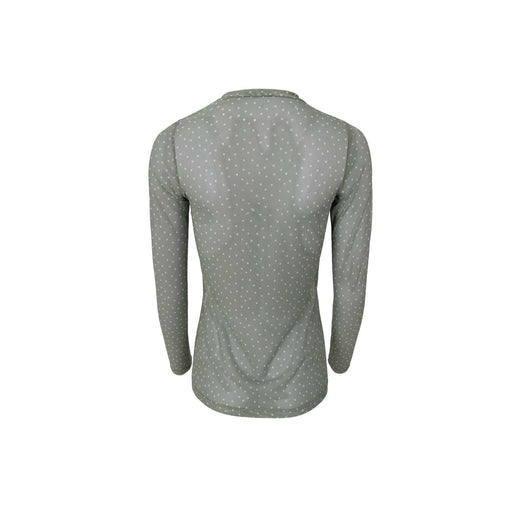 Black Colour - Bcanne Mesh Blouse 41138 - Shirts - Green Dot Bluser 
