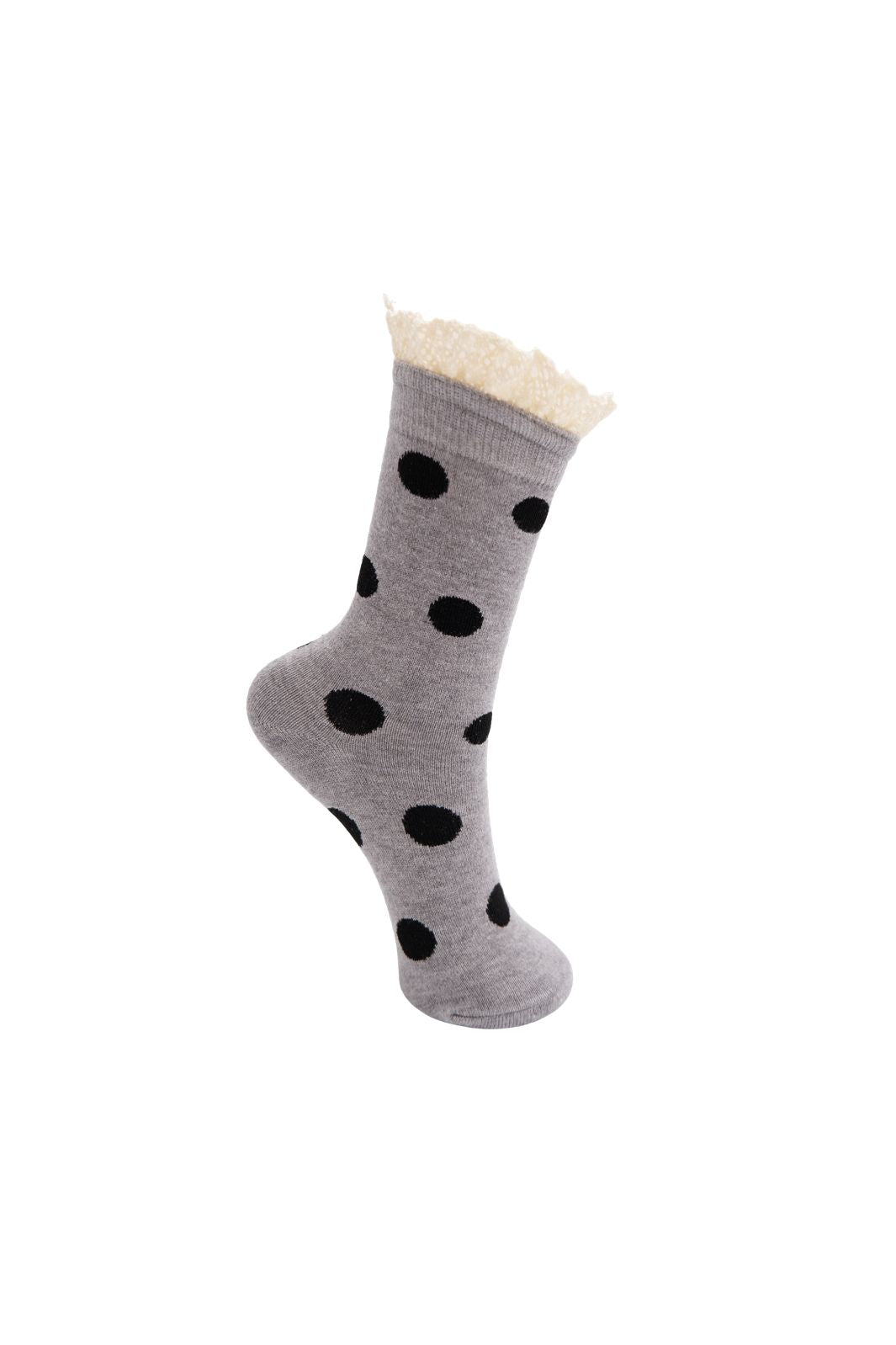 Black Colour - Bcayla Sock 8571 - Grey