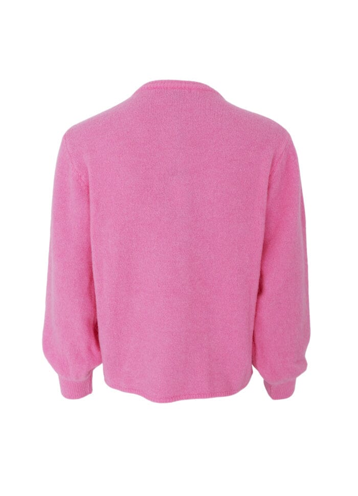 Black Colour - Bcbella Knit Cardigan 1205 - Pink Cardigans 