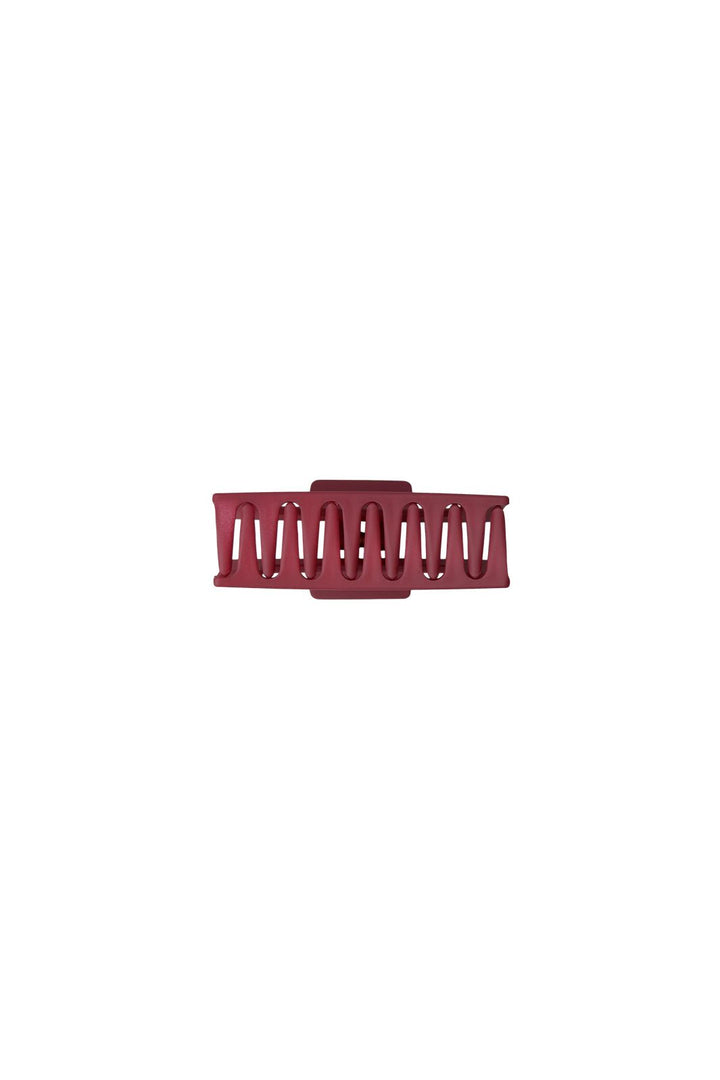 Black Colour - Bcberlin Matt Hair Claw 5980 - Wine