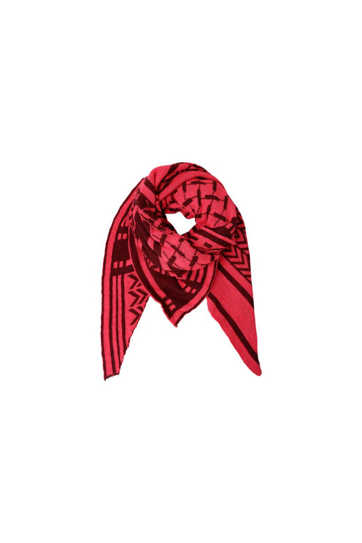 Black Colour - Bcbex Triangle Scarf 208279 - Berry