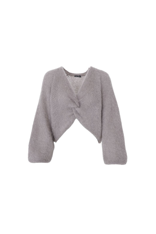 Black Colour - Bcbjoerk Cross Jumper 1265 - Taupe