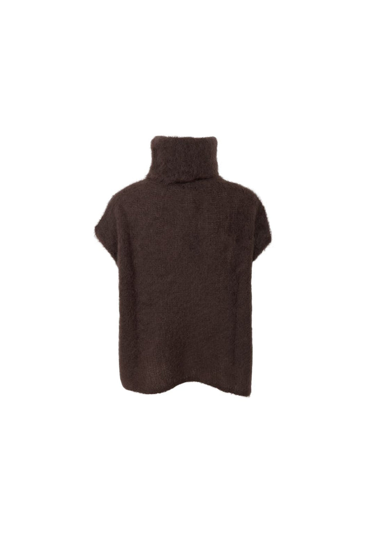Black Colour - Bcbjoerk Rollneck Vest 1216 - Coffee
