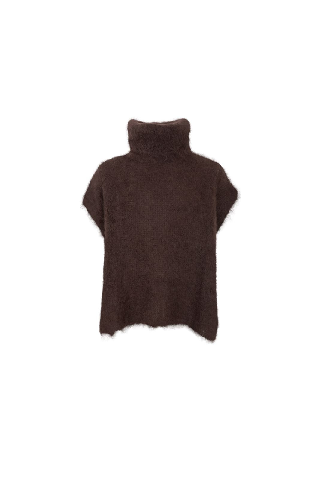 Black Colour - Bcbjoerk Rollneck Vest 1216 - Coffee