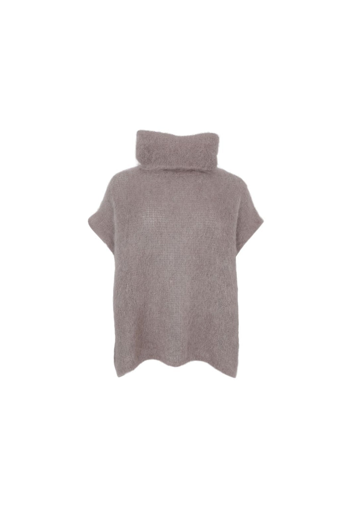 Black Colour - Bcbjoerk Rollneck Vest 1216 - Taupe