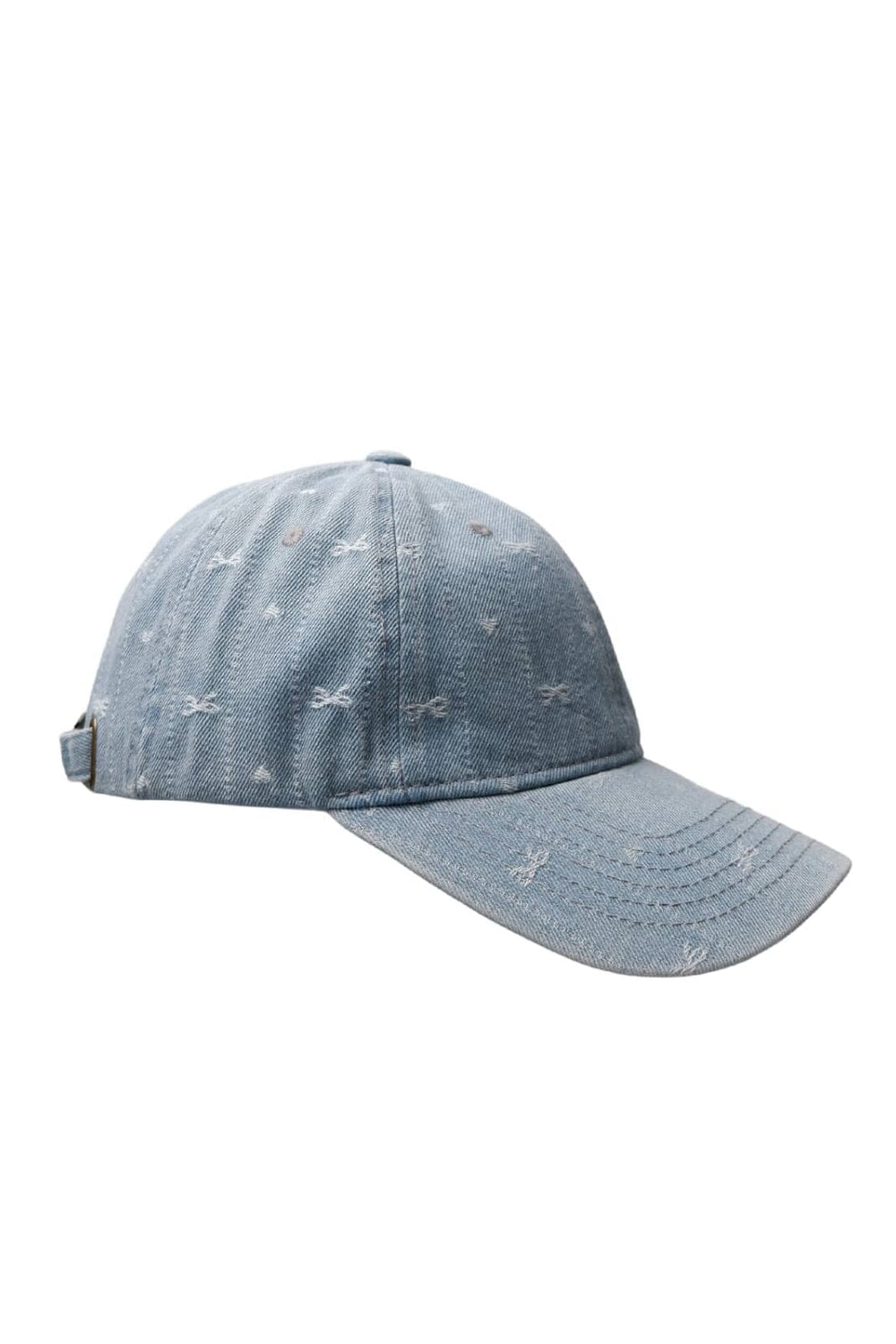 Black Colour - Bcbow Denim Cap 8005 - Lt. Denim Jacquard