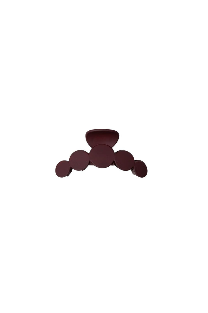 Black Colour - Bcbubble Matt Hair Claw 5979 - Mocca