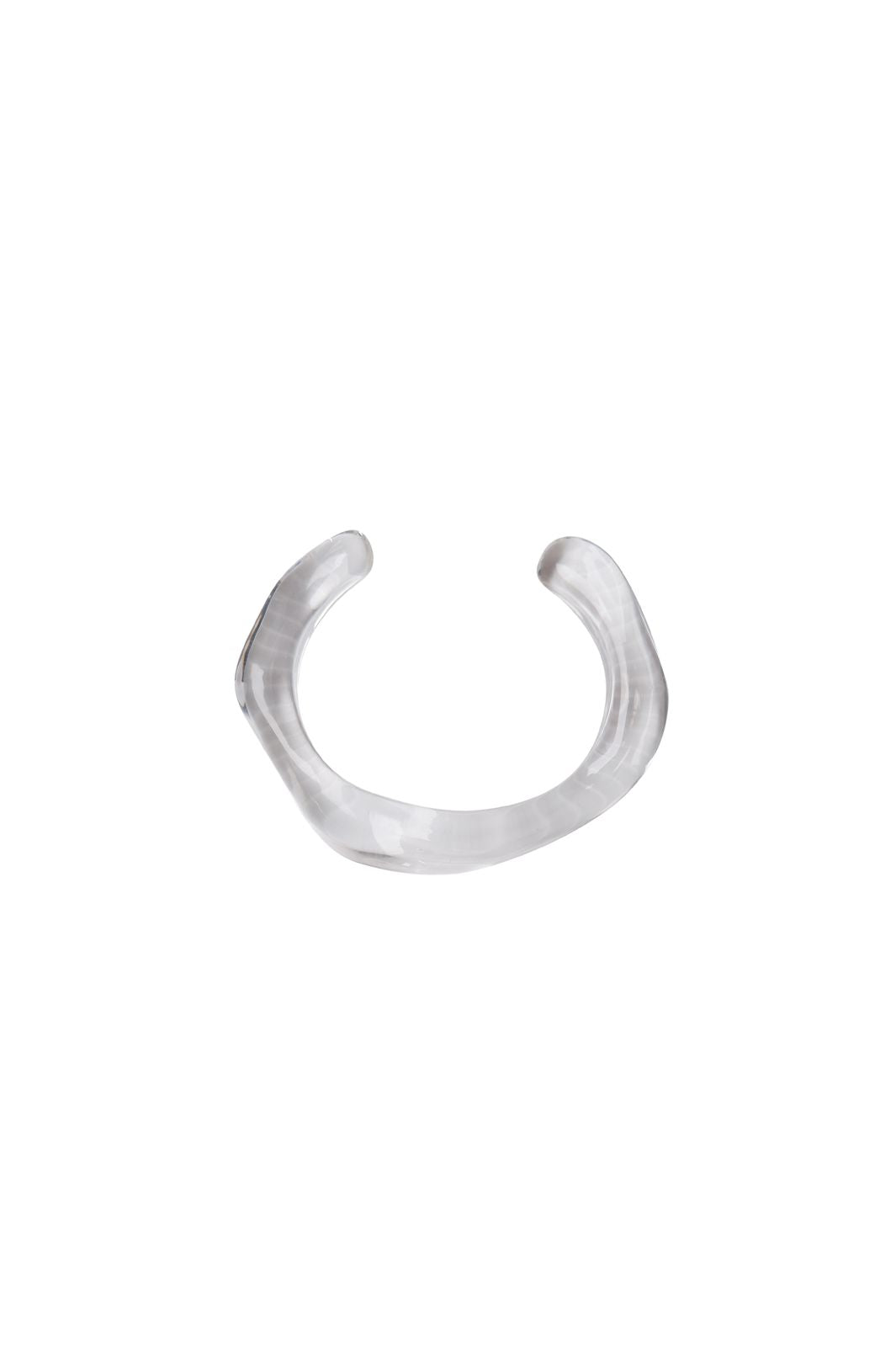 Black Colour - Bccara Bangle 4485 - Clear