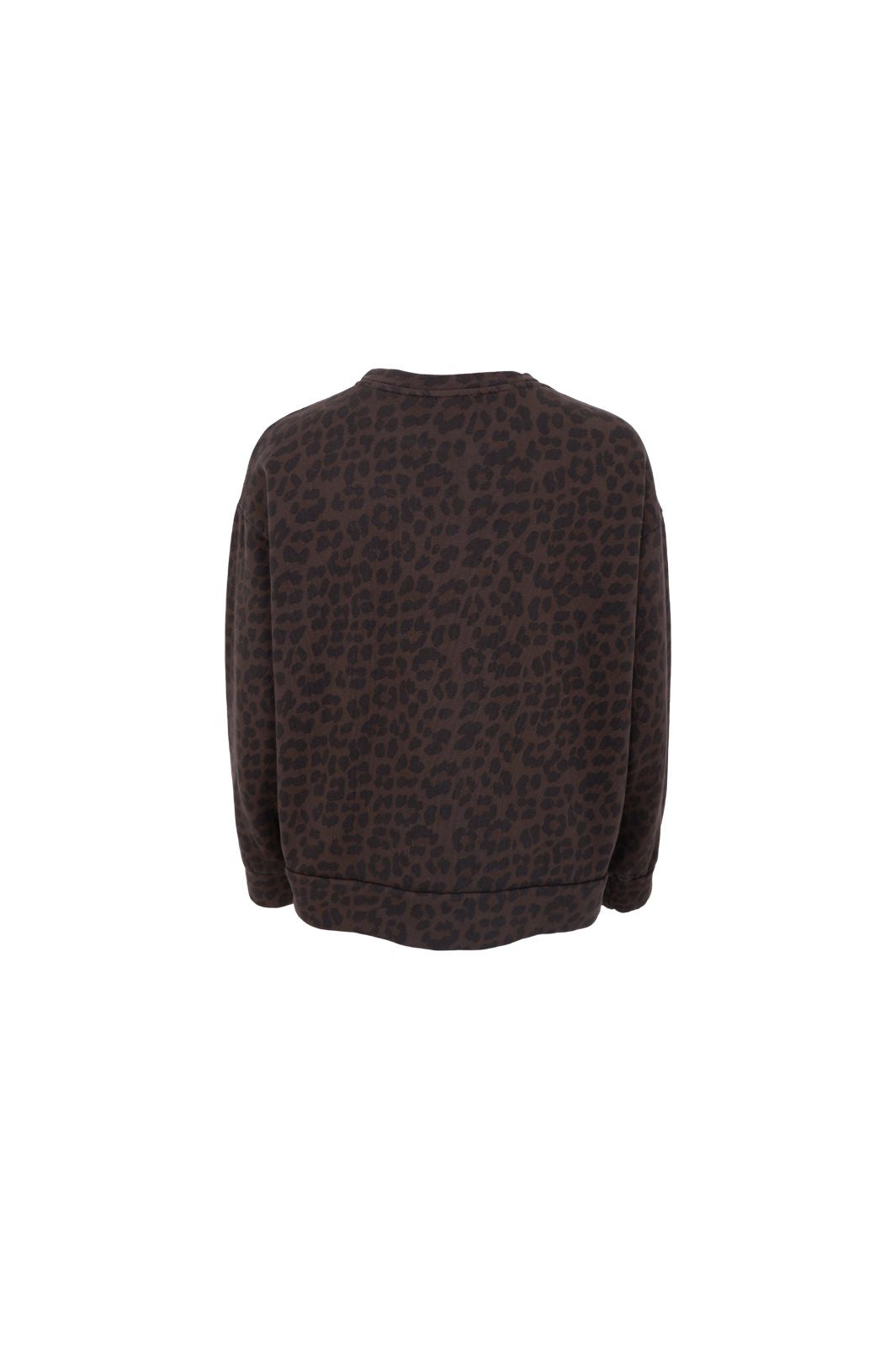 Black Colour - Bcdea Sweatshirt 41043 - Dark Leopard