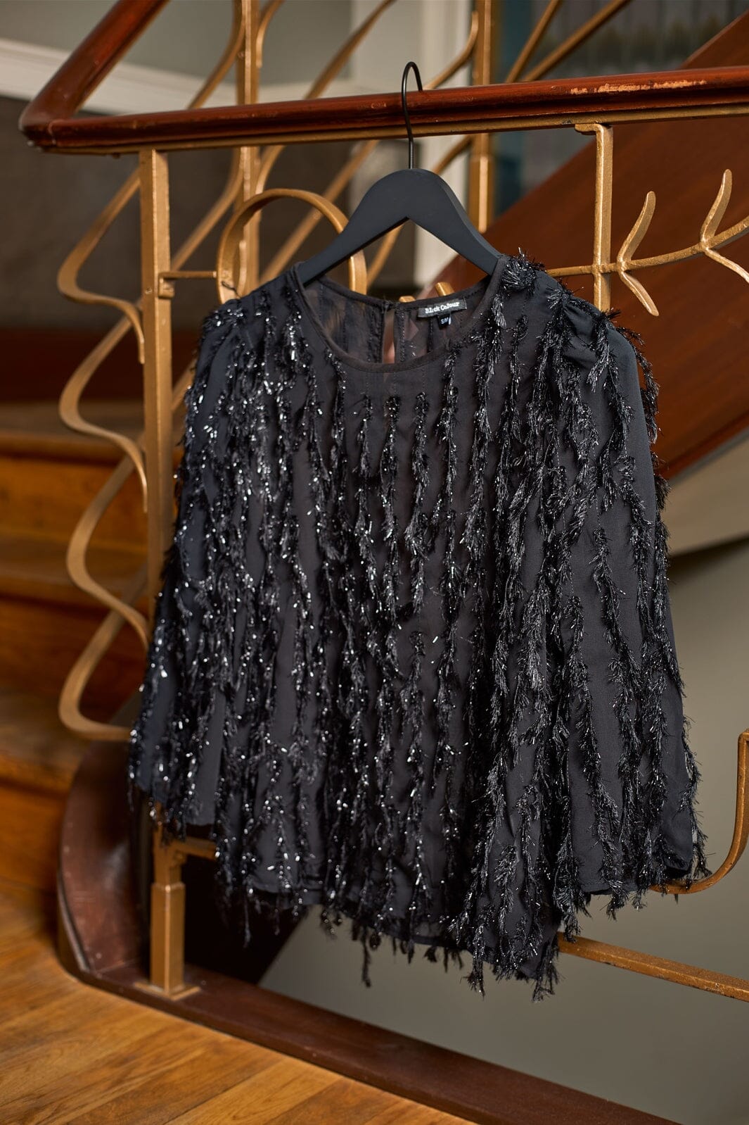 Black Colour - Bcdebra Blouse 41341 - Black