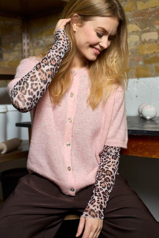 Black Colour - Bcdell Ss Cardigan 1253 - Rose Cardigans 